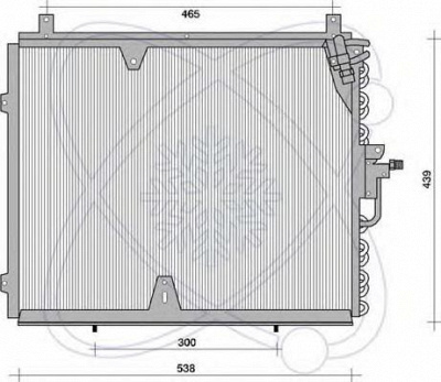ELECTRO AUTO 30m0033 -  Конденсатор, кондиционер